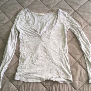 Gray long sleeve